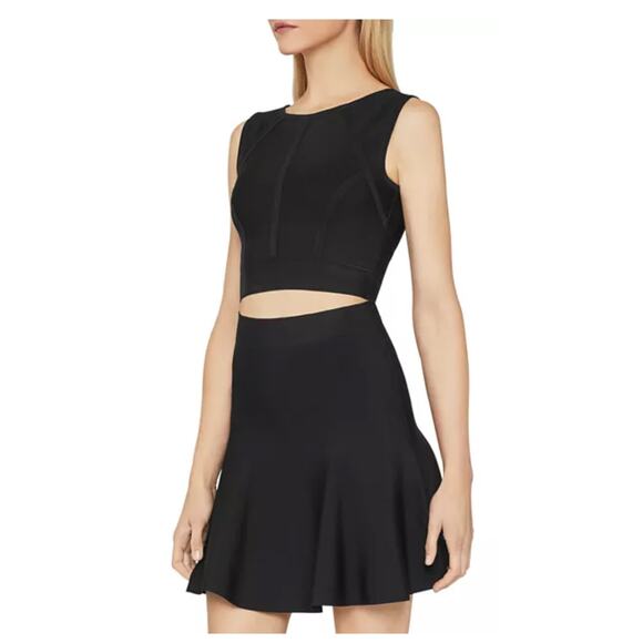 BCBG Fenella Crop Top, Black, Size Small, NWT - Picture 6 of 7
